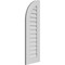 Ekena Millwork Quarter Round Top Left Surface Mount PVC Gable Vent w/ 3-1/2"W x 1"P Standard Frame, 14"W x 42"H GVPQL14X4201SN - alternate 2